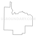 Census Tract 9503, Bollinger County, Missouri (Light Gray Border)