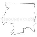 Census Tract 4703.90, Pulaski County, Missouri (Light Gray Border)