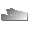 Census Tract 22, Buchanan County, Missouri (Gray Gradient Fill with Shadow)