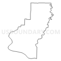 Census Tract 17.01, Boone County, Missouri (Light Gray Border)