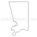 Census Tract 801, Ray County, Missouri (Light Gray Border)