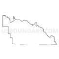 Census Tract 6904, Wayne County, Missouri (Light Gray Border)