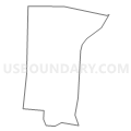 Census Tract 2106, St. Louis County, Missouri (Light Gray Border)