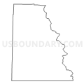 Census Tract 8702, Ripley County, Missouri (Light Gray Border)