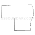 Census Tract 8102.01, Lincoln County, Missouri (Light Gray Border)