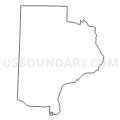 Census Tract 9627, Miller County, Missouri (Light Gray Border)