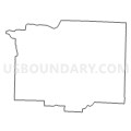 Census Tract 203.03, Christian County, Missouri (Light Gray Border)