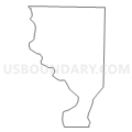 Census Tract 202.01, Christian County, Missouri (Light Gray Border)