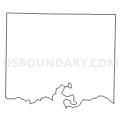 Census Tract 901, Stone County, Missouri (Light Gray Border)