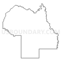 Census Tract 104, Cascade County, Montana (Light Gray Border)