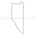 Census Tract 15, Gallatin County, Montana (Light Gray Border)