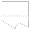 Census Tract 9683, Dawson County, Nebraska (Light Gray Border)