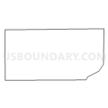 Census Tract 106.30, Sarpy County, Nebraska (Light Gray Border)