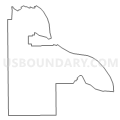 Census Tract 9669, Otoe County, Nebraska (Light Gray Border)