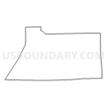 Census Tract 9513, Box Butte County, Nebraska (Light Gray Border)