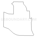 Census Tract 9549, Cheyenne County, Nebraska (Light Gray Border)