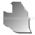 Census Tract 9549, Cheyenne County, Nebraska (Gray Gradient Fill with Shadow)