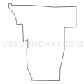 Census Tract 9550, Cheyenne County, Nebraska (Light Gray Border)