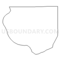 Census Tract 107.01, Sarpy County, Nebraska (Light Gray Border)