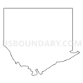 Census Tract 9622, Stanton County, Nebraska (Light Gray Border)