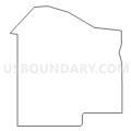 Census Tract 102.03, Sarpy County, Nebraska (Light Gray Border)
