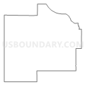 Census Tract 9658, Cass County, Nebraska (Light Gray Border)