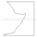 Census Tract 9705, Howard County, Nebraska (Light Gray Border)