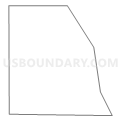 Census Tract 74.50, Douglas County, Nebraska (Light Gray Border)