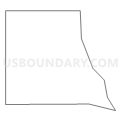 Census Tract 74.32, Douglas County, Nebraska (Light Gray Border)