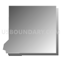 Census Tract 74.45, Douglas County, Nebraska (Gray Gradient Fill with Shadow)