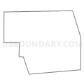 Census Tract 23, Douglas County, Nebraska (Light Gray Border)