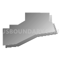 Census Tract 24, Douglas County, Nebraska (Gray Gradient Fill with Shadow)