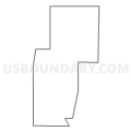 Census Tract 54, Douglas County, Nebraska (Light Gray Border)