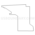 Census Tract 9661, Adams County, Nebraska (Light Gray Border)