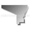 Census Tract 9655, Adams County, Nebraska (Gray Gradient Fill with Shadow)