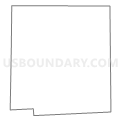 Census Tract 9657, Adams County, Nebraska (Light Gray Border)
