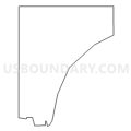 Census Tract 9607, Madison County, Nebraska (Light Gray Border)