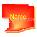 Census Tract 9691, Buffalo County, Nebraska (Bright Blending Fill with Shadow)