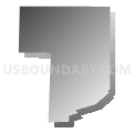 Census Tract 9694, Buffalo County, Nebraska (Gray Gradient Fill with Shadow)