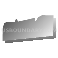 Census Tract 9696, Buffalo County, Nebraska (Gray Gradient Fill with Shadow)