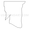 Census Tract 9506, Churchill County, Nevada (Light Gray Border)