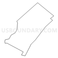 Census Tract 123.02, Atlantic County, New Jersey (Light Gray Border)