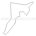 Census Tract 1337.02, Passaic County, New Jersey (Light Gray Border)