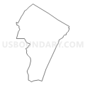 Census Tract 2568.02, Passaic County, New Jersey (Light Gray Border)