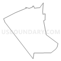 Census Tract 7011.02, Burlington County, New Jersey (Light Gray Border)