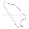 Census Tract 6091.03, Camden County, New Jersey (Light Gray Border)