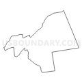 Census Tract 117, Hunterdon County, New Jersey (Light Gray Border)