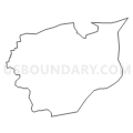 Census Tract 110.02, Hunterdon County, New Jersey (Light Gray Border)