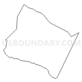 Census Tract 112.02, Hunterdon County, New Jersey (Light Gray Border)