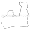 Census Tract 6.02, Otero County, New Mexico (Light Gray Border)